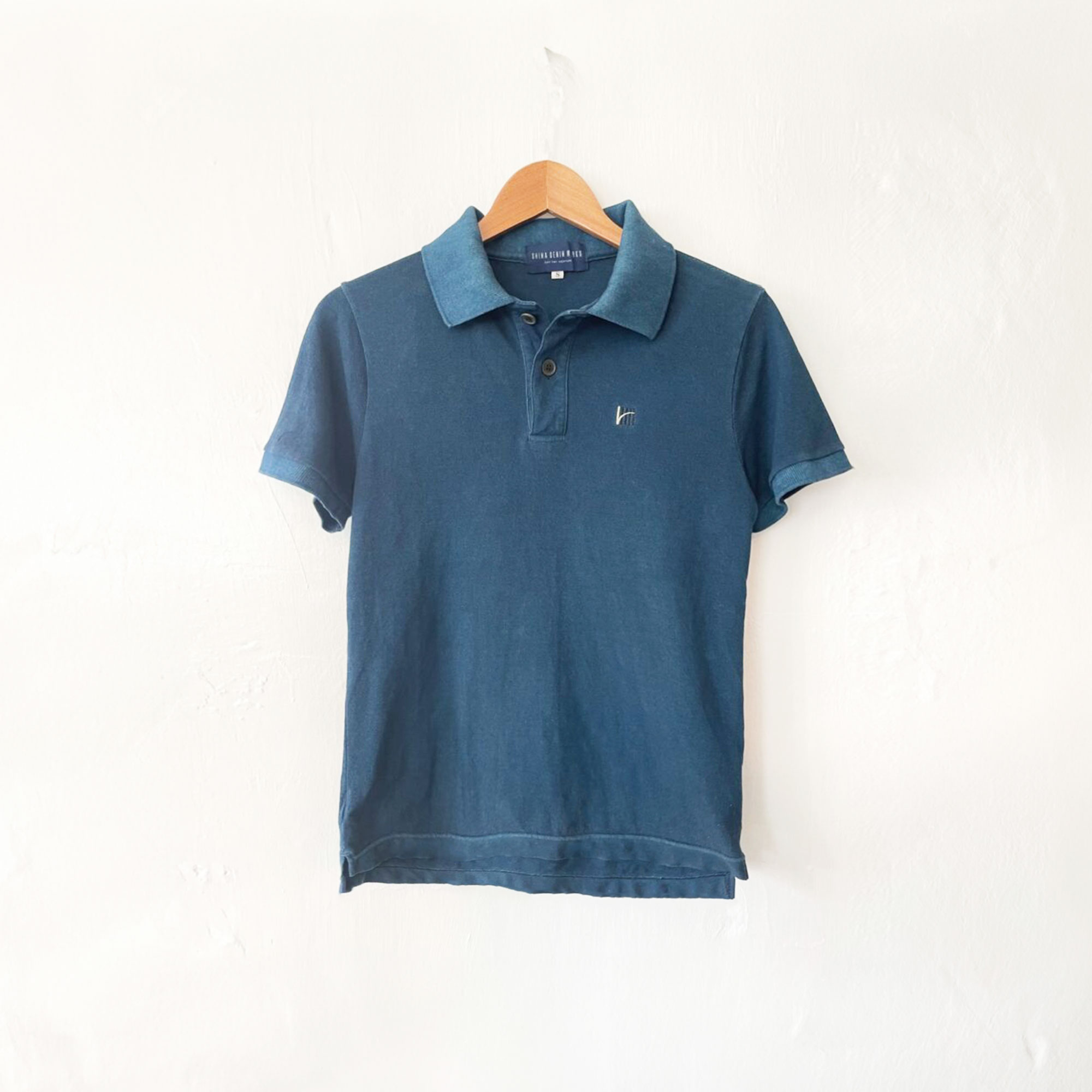 藍染めポロシャツ | SHIMA DENIM WORKS