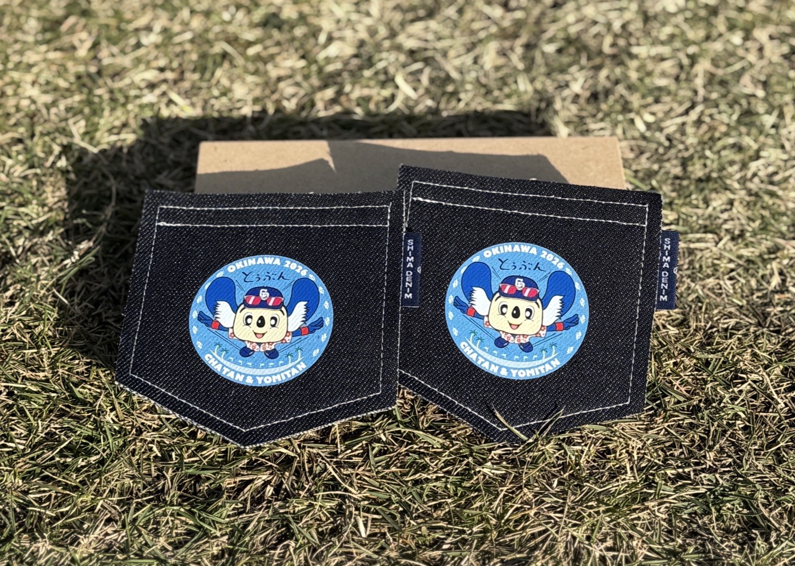 中日ドラゴンズ様 春季キャンプ限定デニムコースターを制作・販売しました