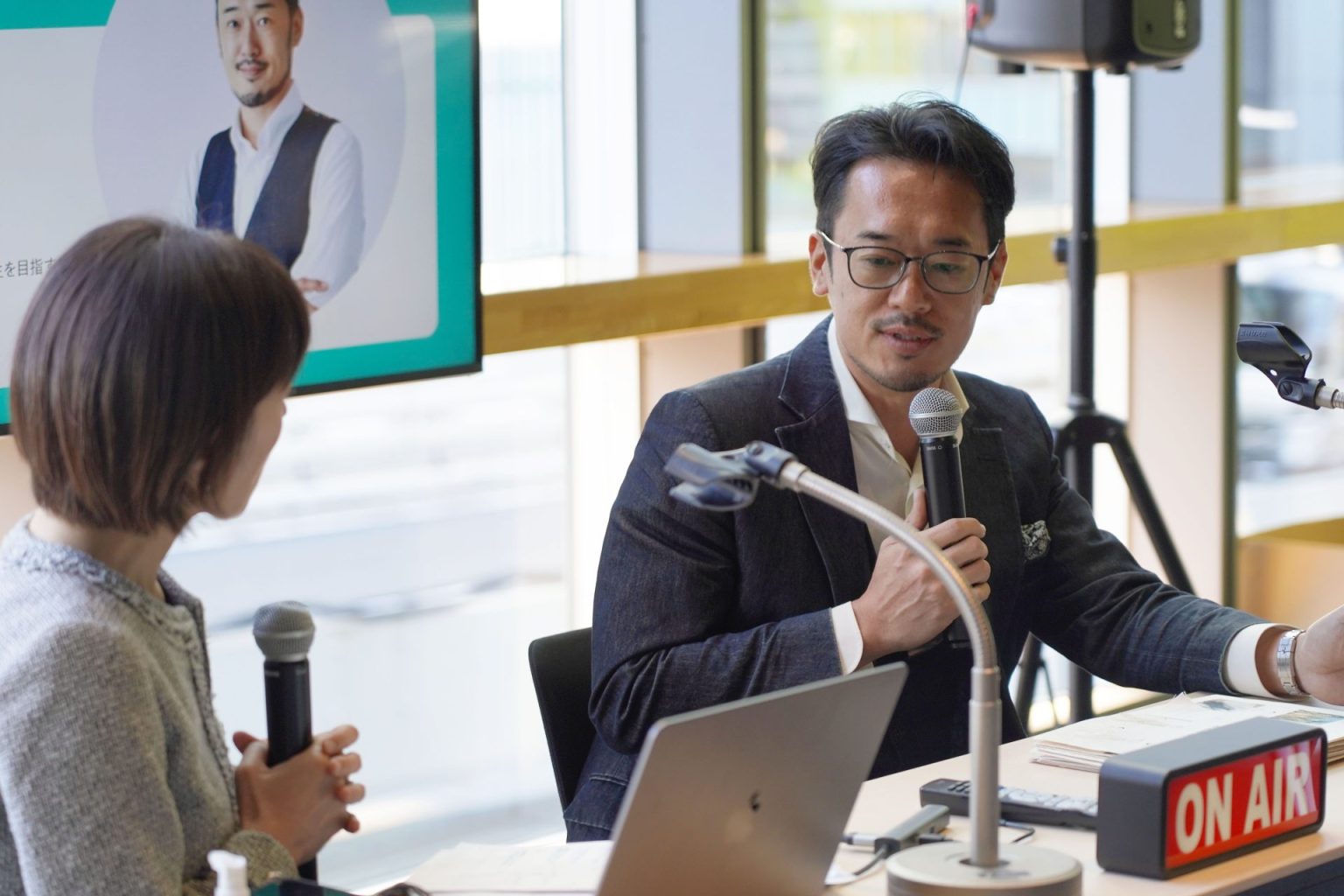 「thinc Journal」主催「CREATORS MATCH FESTA 2025」で代表・山本が「Journal Radio」に登壇しました
